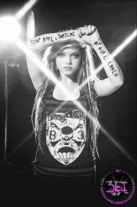 Rena Lovelis (Cherri Bomb, Bassist)