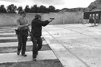 Advanced tactical handgun training